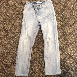 Girls Levi Boyfriend Jeans- Size 5